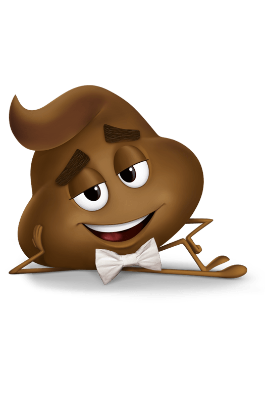 Poo Emoji Movie Character