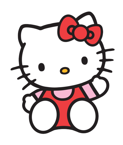 Hello Kitty Waving