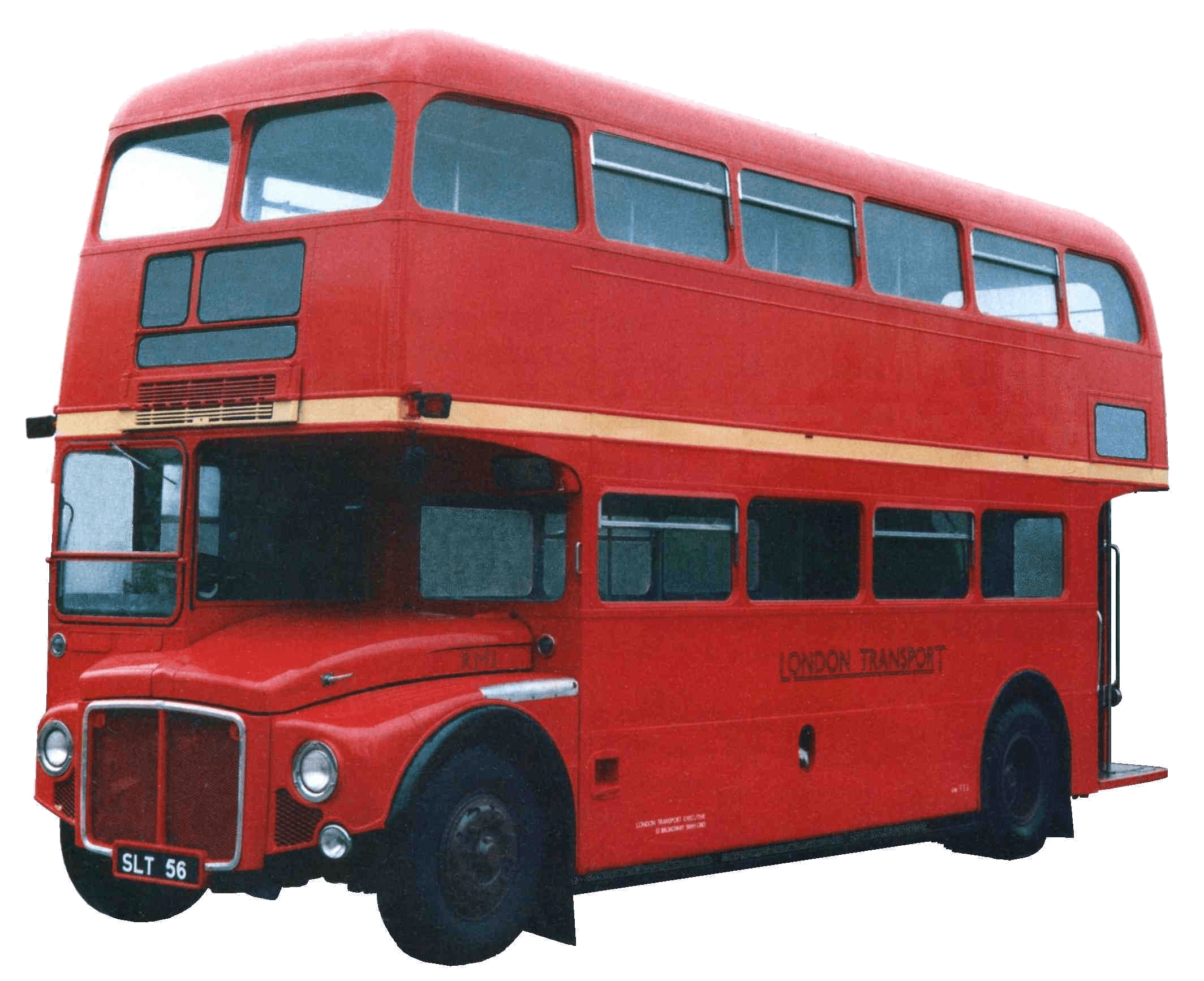 Double Decker Old London Bus