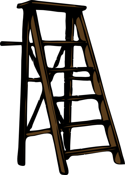 Wood Ladder Illustration