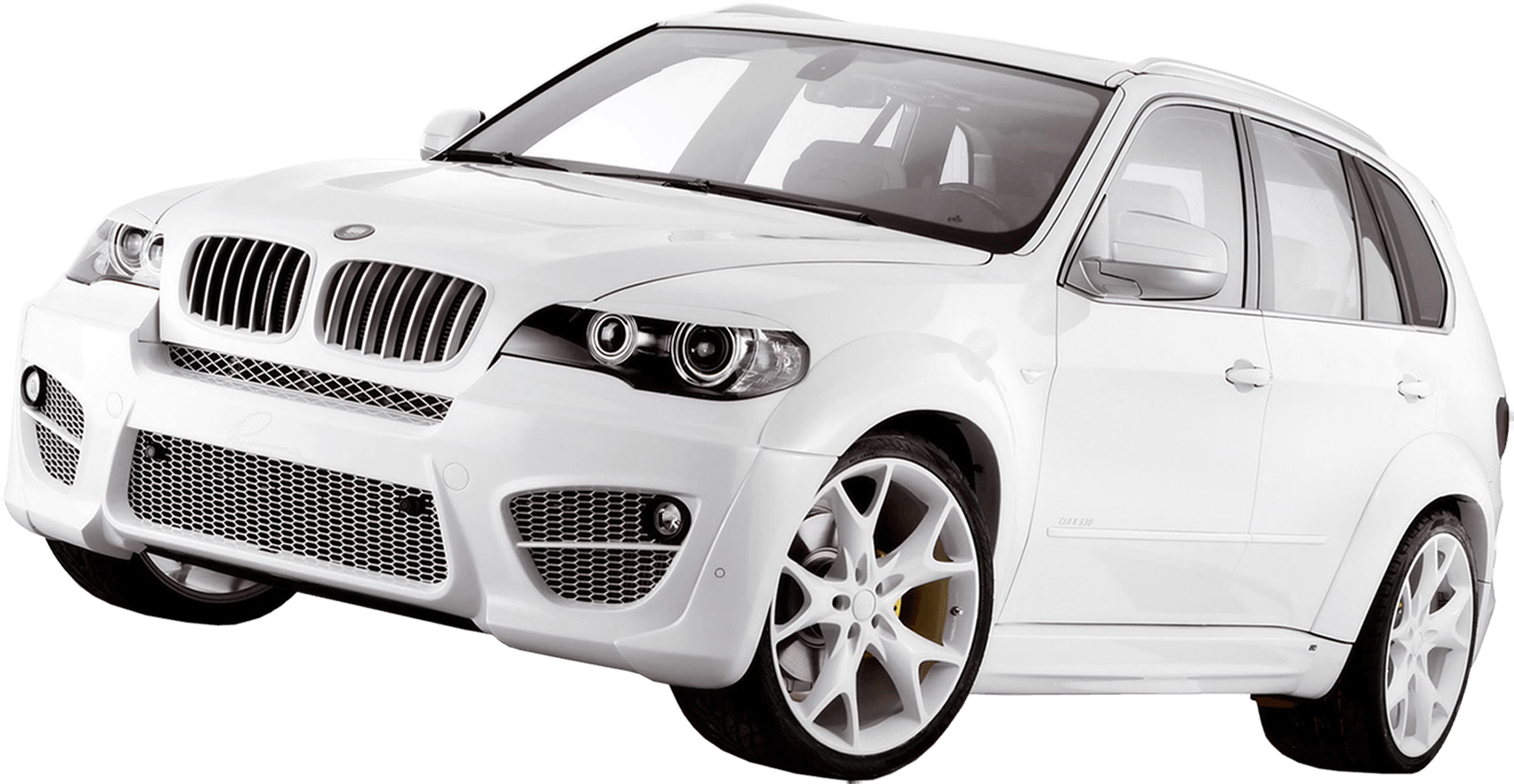 White Bmw X3