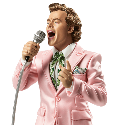 Happy Ken-Looking Singing Harry Styles