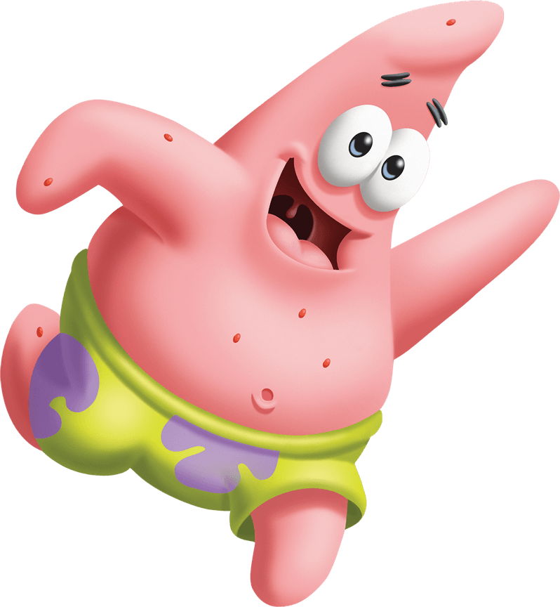 Patrick Star Running