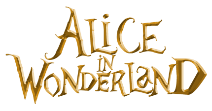 Alice In Wonderland Gold 