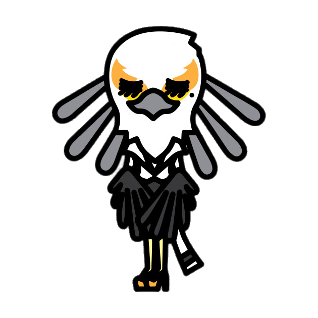 Aggretsuko Character Ms. Washimi the Bird