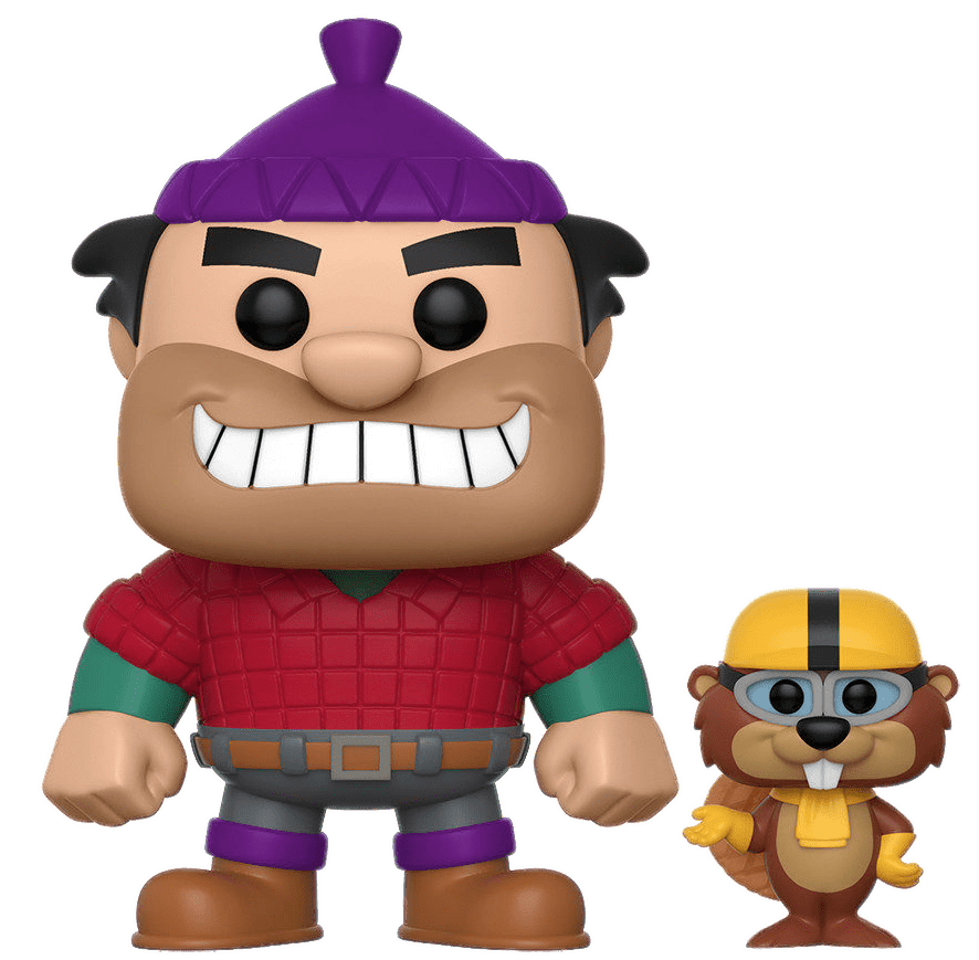 Rufus Ruffcut and Sawtooth Funko Pop