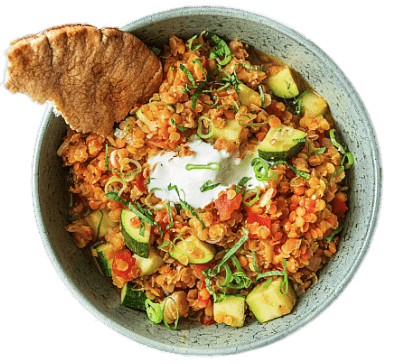 Vegetable tajine dish