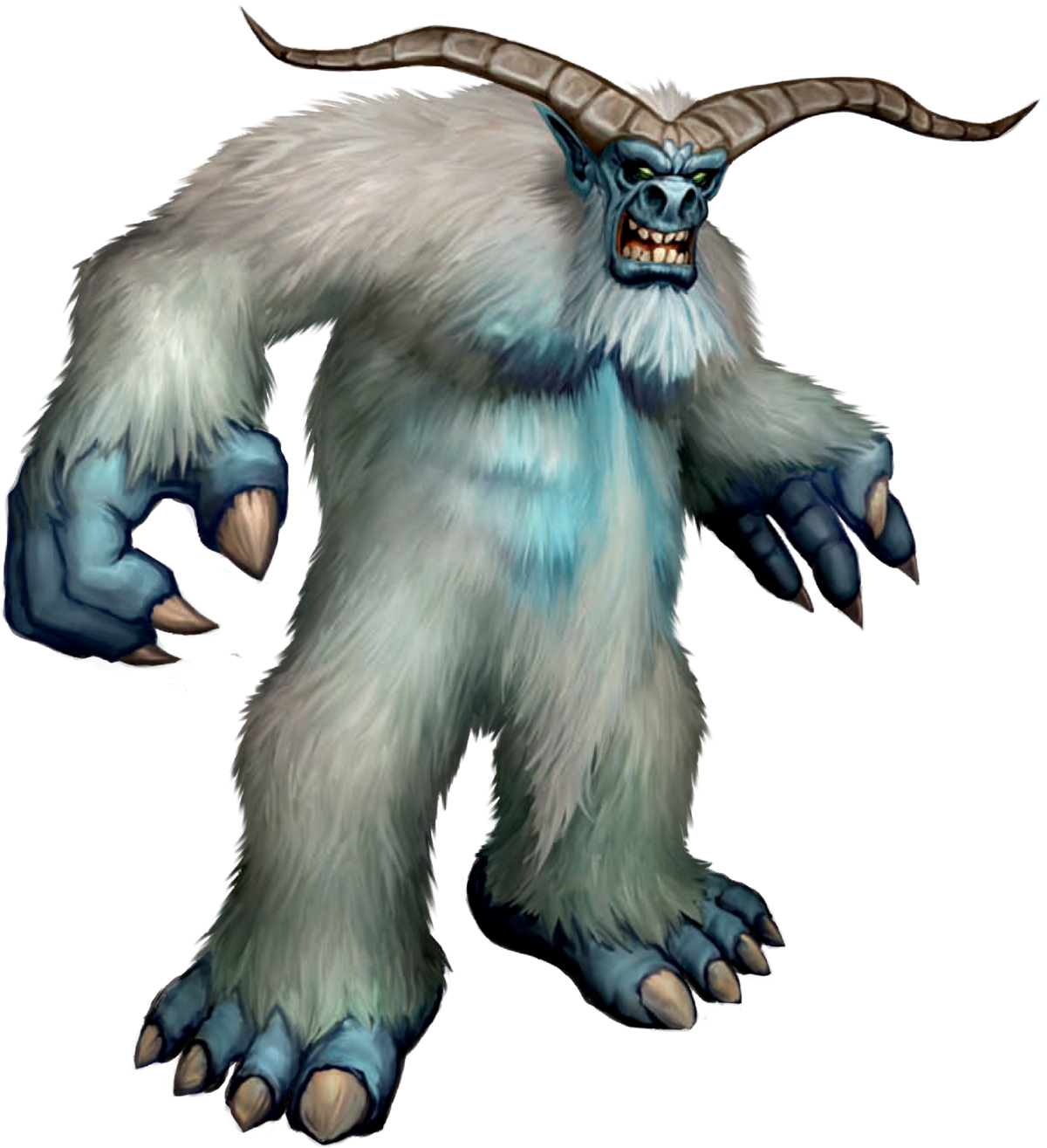 Furry Horned Wendigo