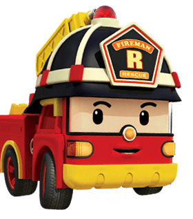 Robocar Poli Character Roy the Firetruck