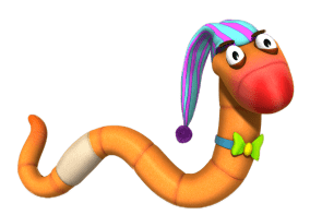 Everything's Rosie Character Ed the Worm