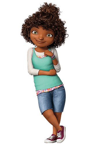 Home character Tip Tucci posing