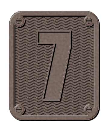 Door Sign Number 7