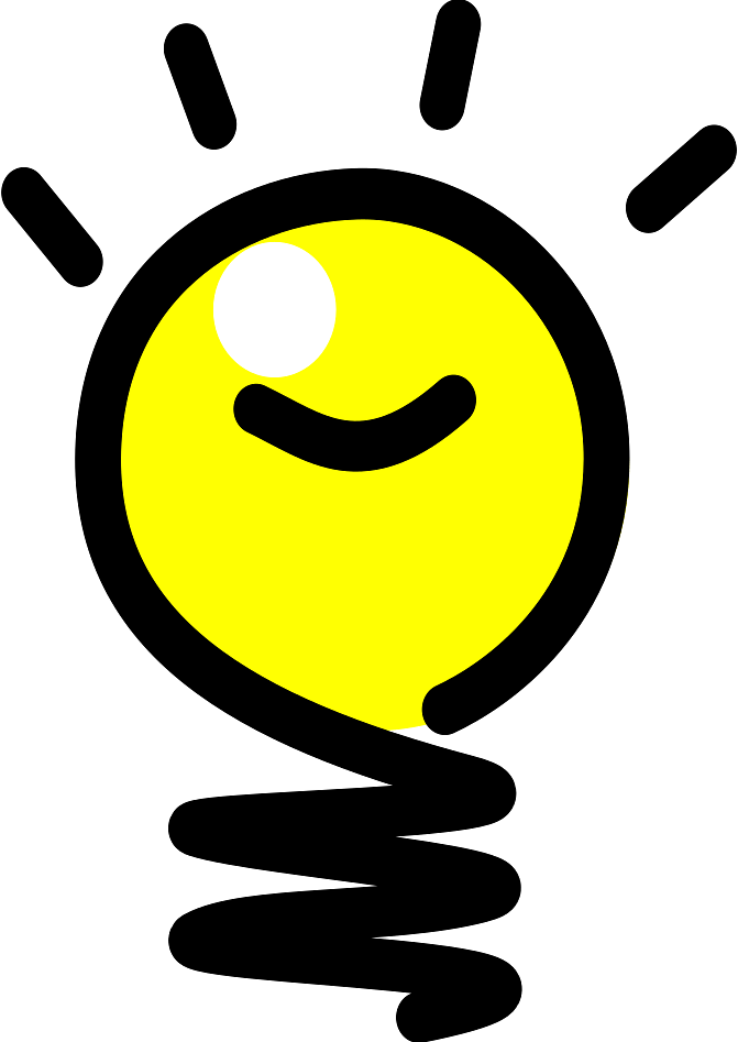Idea Lightbulb Clipart