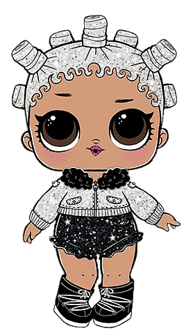 LOL Surprise Silver Glitter Girl