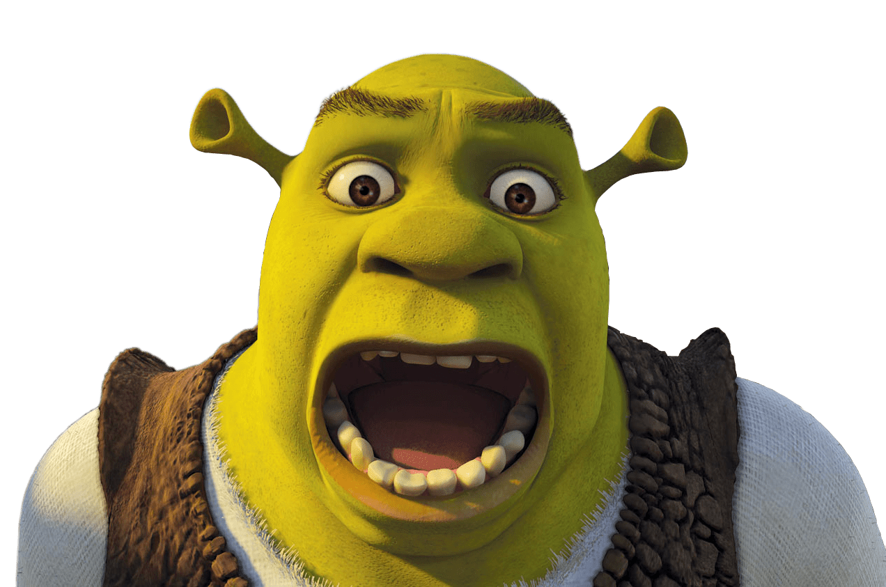 Shrek Open Mouth