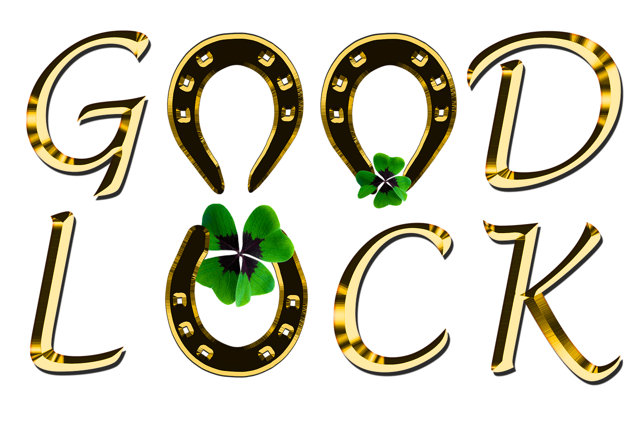 Good Luck Golden Symbol