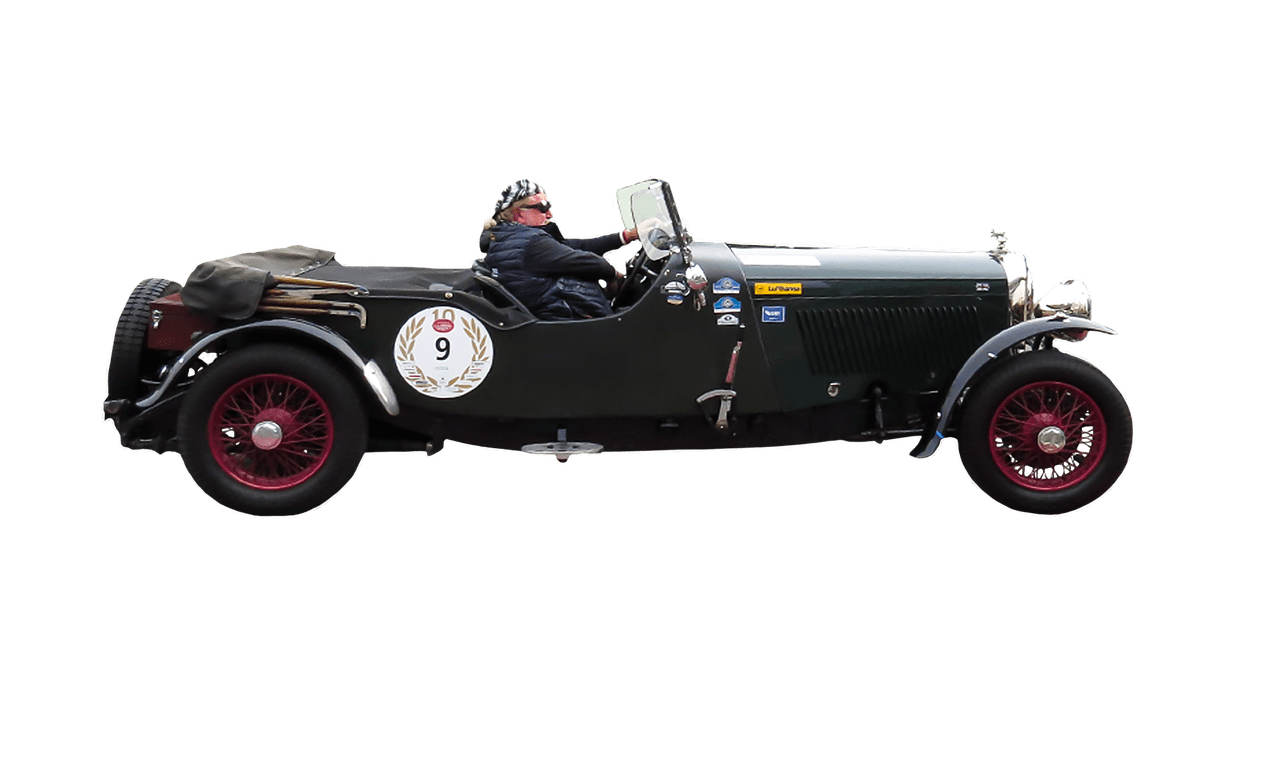 Oldtimer Stickers on Side