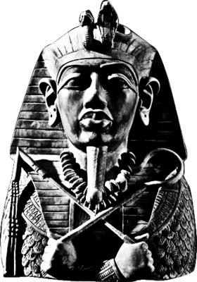 Black and White Pharaoh