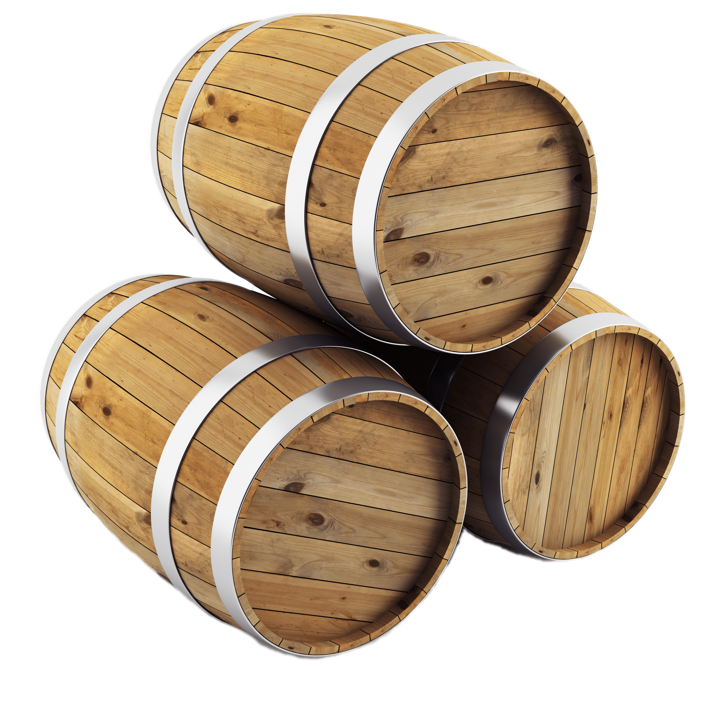 Stacked Barrels