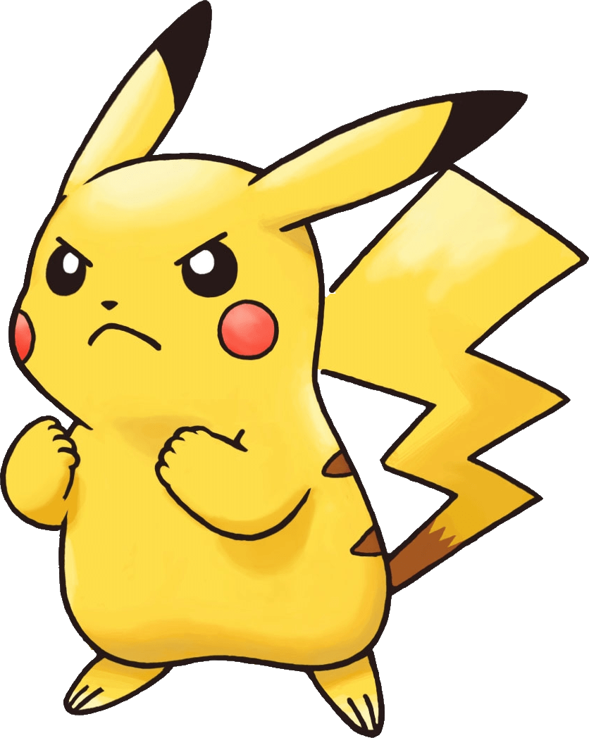 Angry Pikachu Pokemon