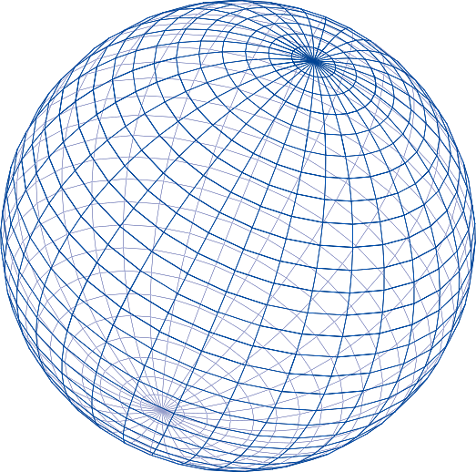 Globe with Tropics Lines