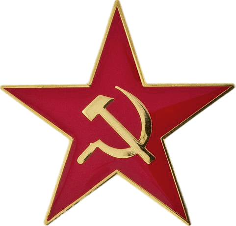 Hammer and Sickle In Red Star