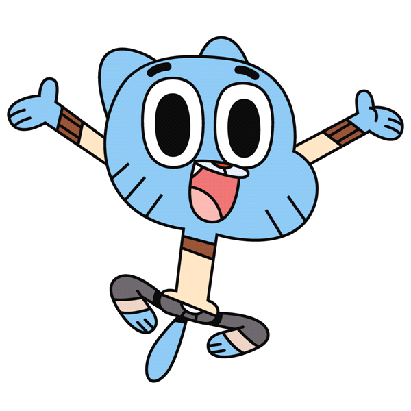 Gumball Watterson Jumping