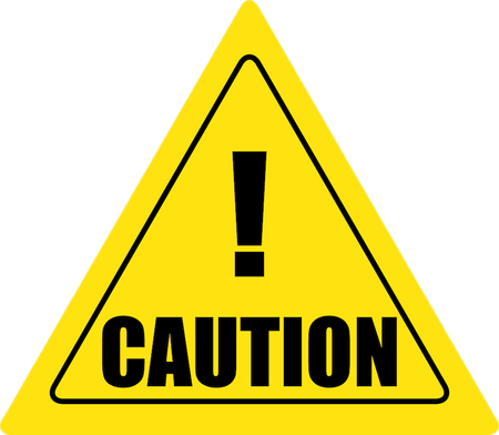 Triangular Caution Sign