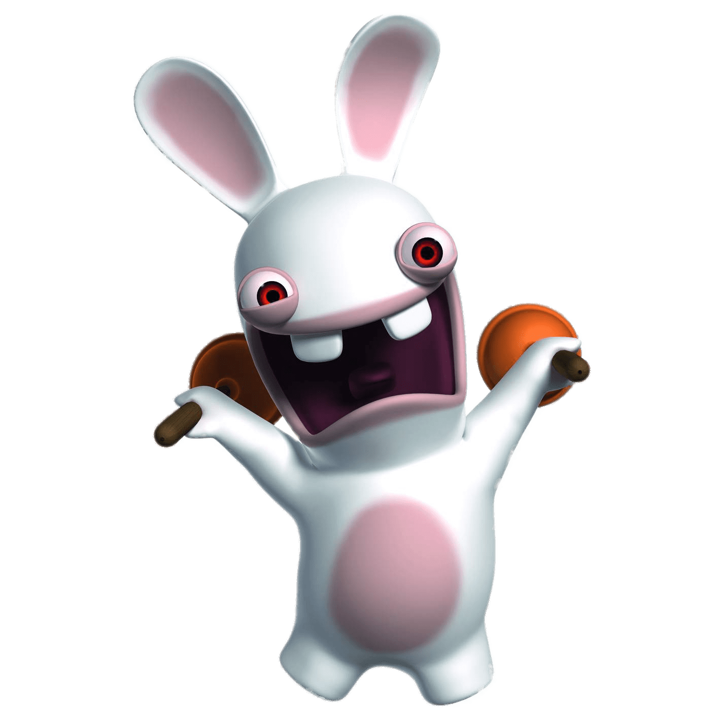 Rabbid Holding 2 Toilet Plugs