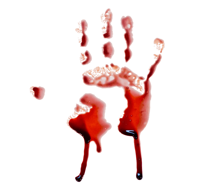 Blood Hand Photo