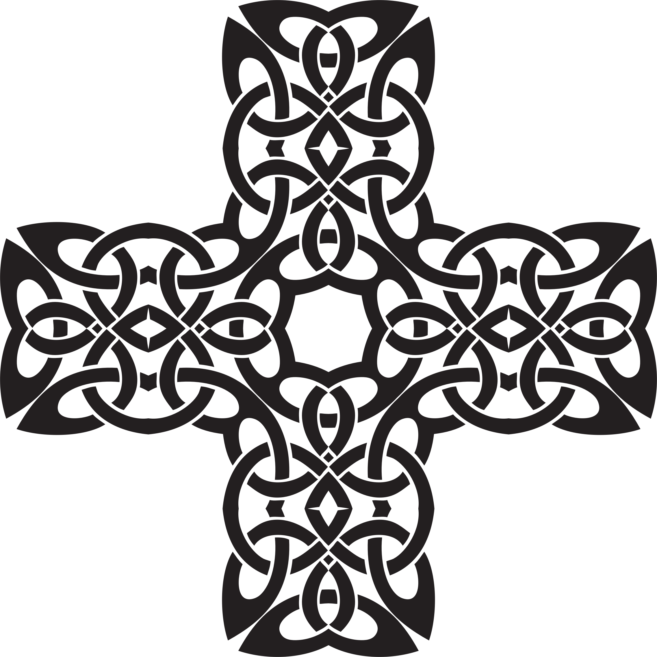 Celtic Knot Cross