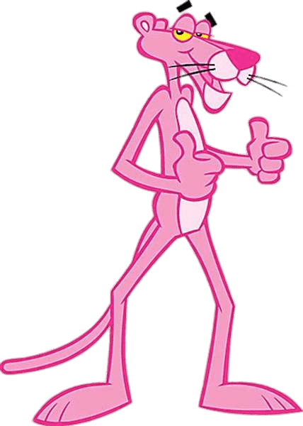 Pink Panther Thumbs Up