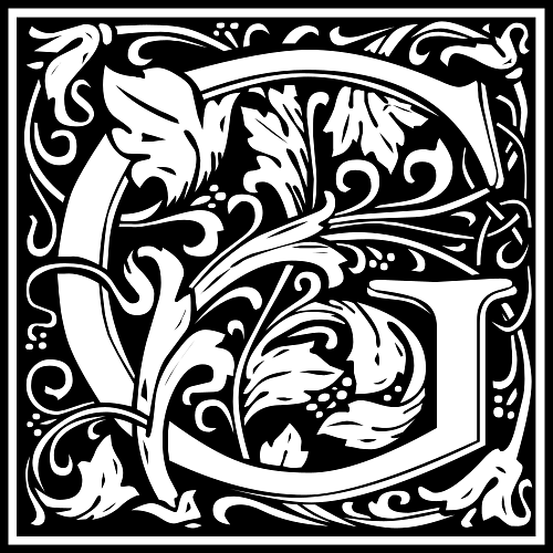Decorated Letter G