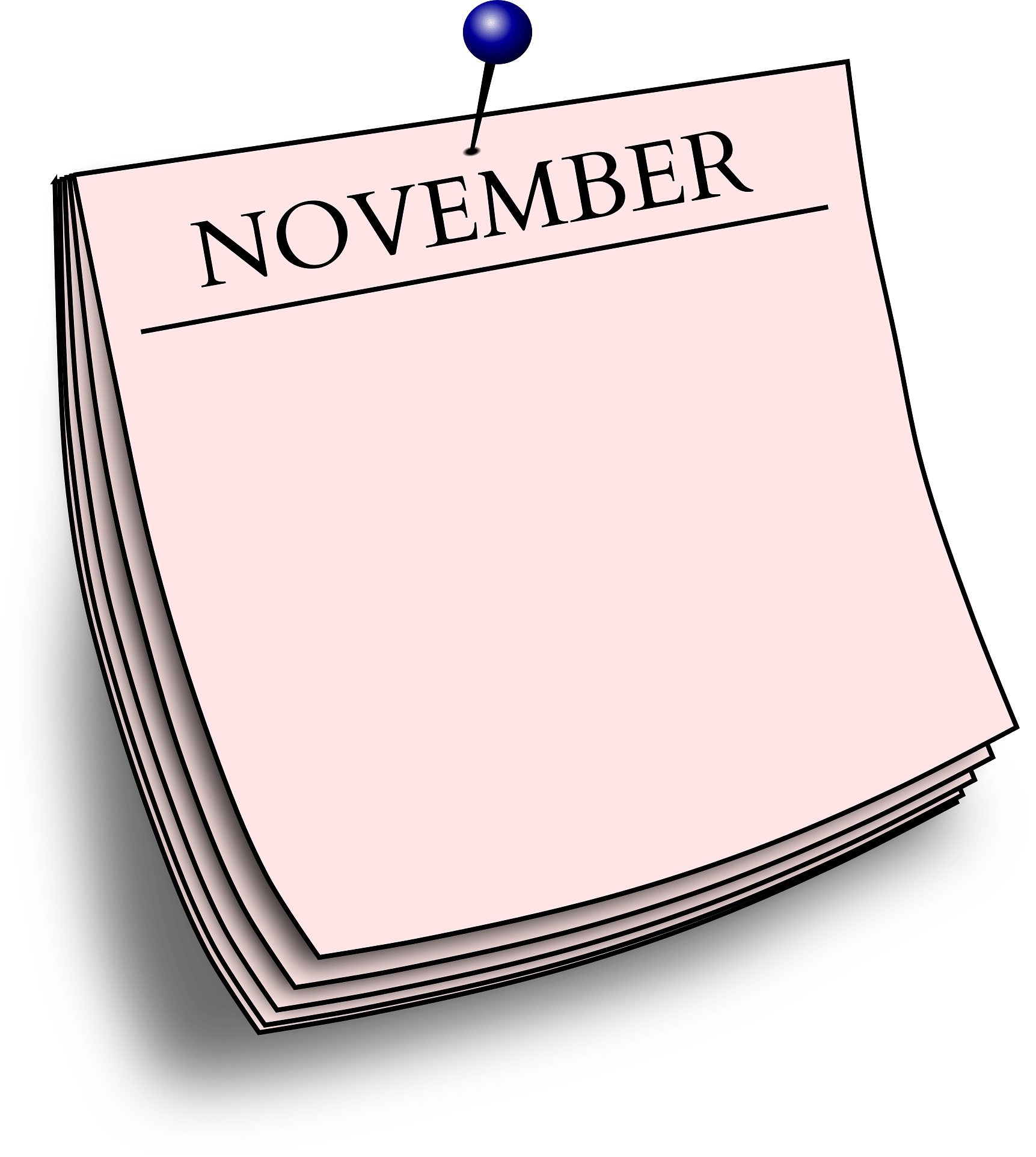 November Pinned Note