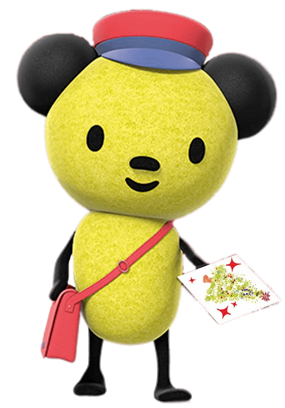 Bing Bunny Character Pico the Post Mouse