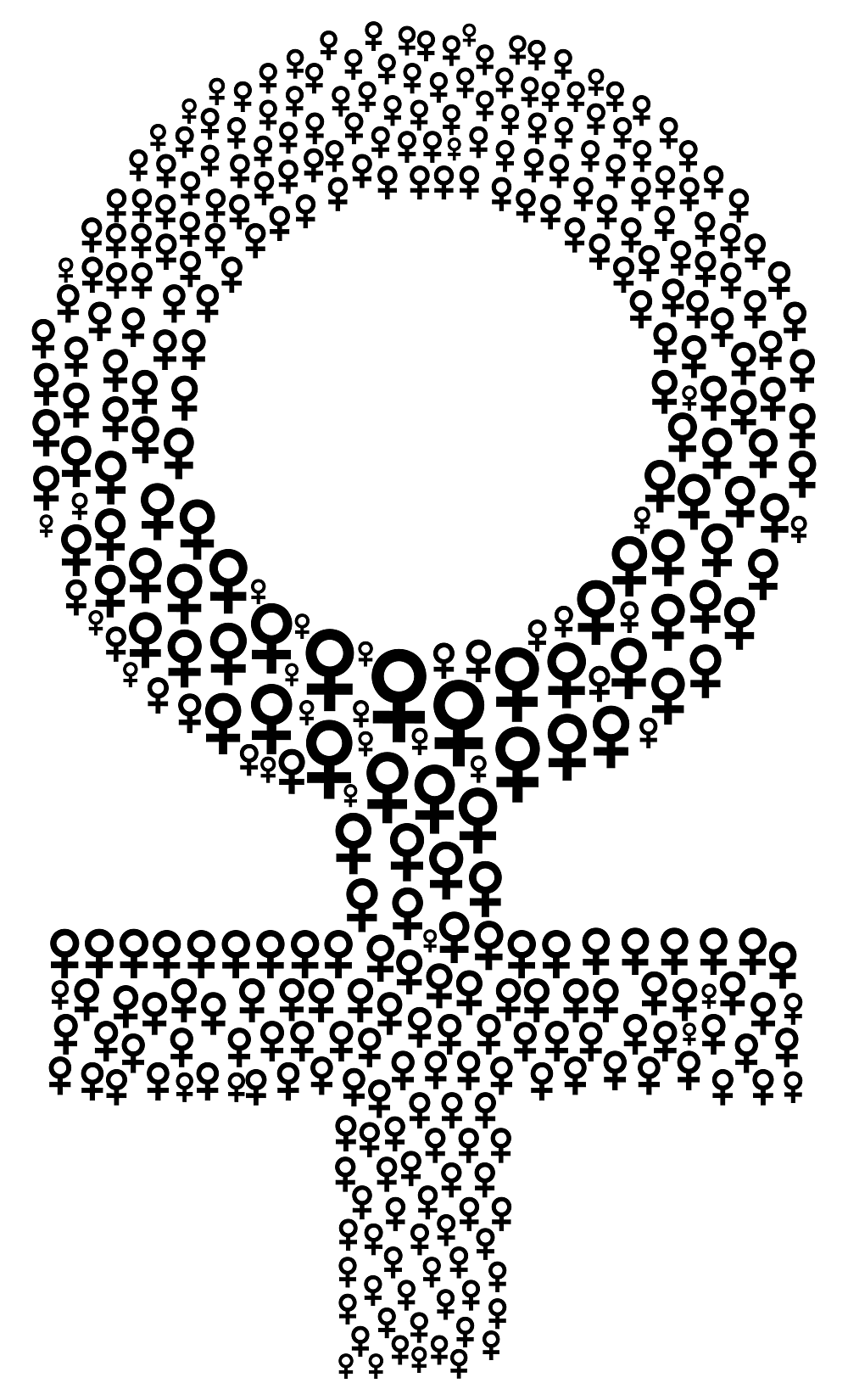 Female Symbol Black Women