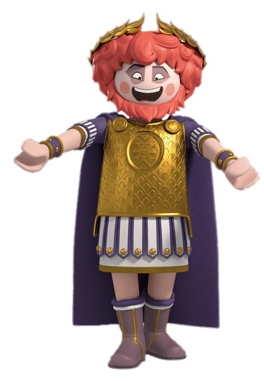 Playmobil Movie Character Emperor Maximus Smiling