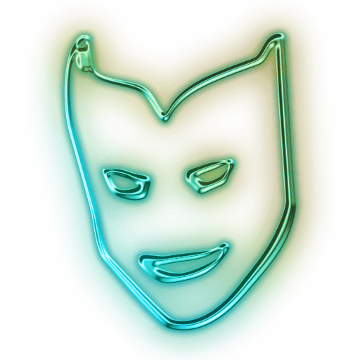 Neon Mask Snapchat Filter