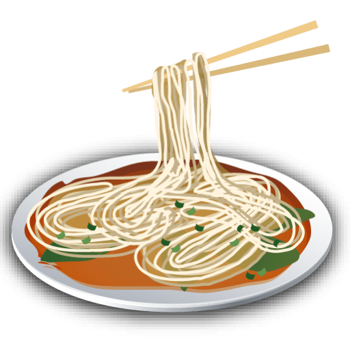 Plate Of Noodles