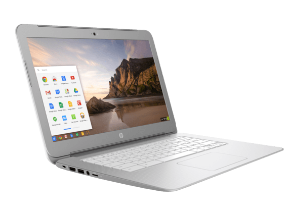 Grey HP Chromebook Laptop