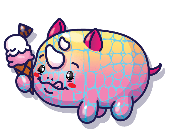 Pikmi Pop Rock the Rhinoceros