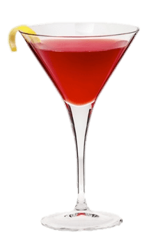 Martini Rosso Glass
