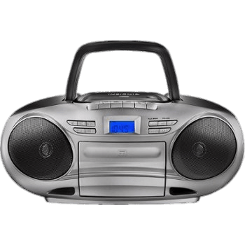 CD and Cassette Boombox
