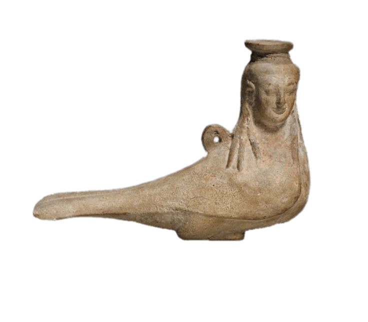 Small Statue Of Greek Siren