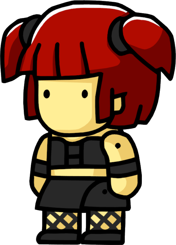 Scribblenauts Goth Girl