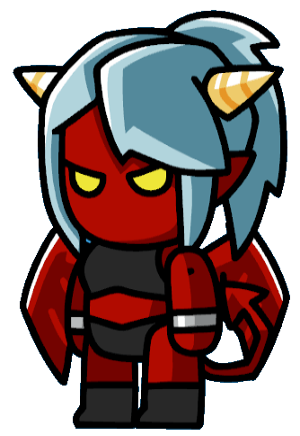 Scribblenauts Female Demon