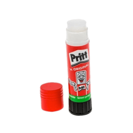 Pritt Glue Stick With Cap Off
