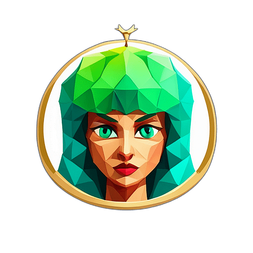 Sea Witch, Fairytale Character - Circle App Icon | Fan Art