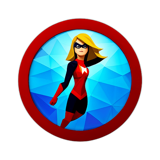 Ms. Marvel Character - App Icon