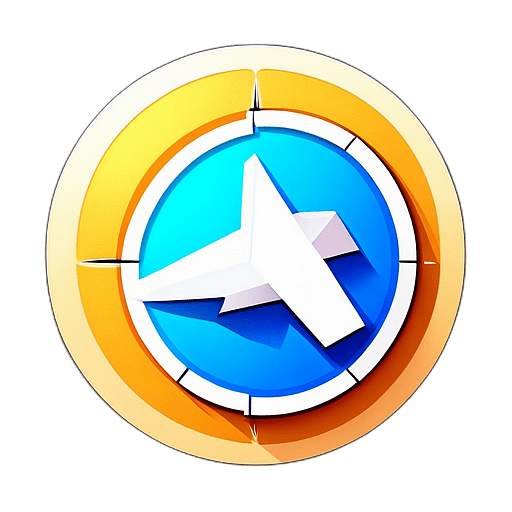 Games - Arcade, Minimalist App Icon - Circle Icon Bevel Border